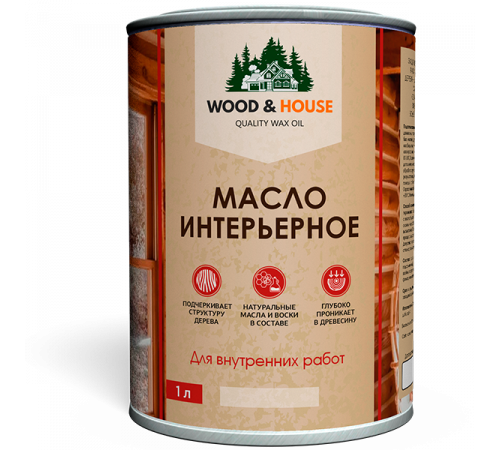 Заказать МАСЛО ИНТЕРЬЕРНОЕ WOOD & HOUSE в Севастополе, Республика Крым